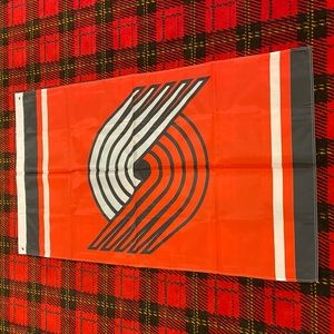 Brand new Portland Trail Blazers banner flag